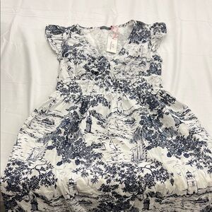 Vineyard Vines Navy and White Dress